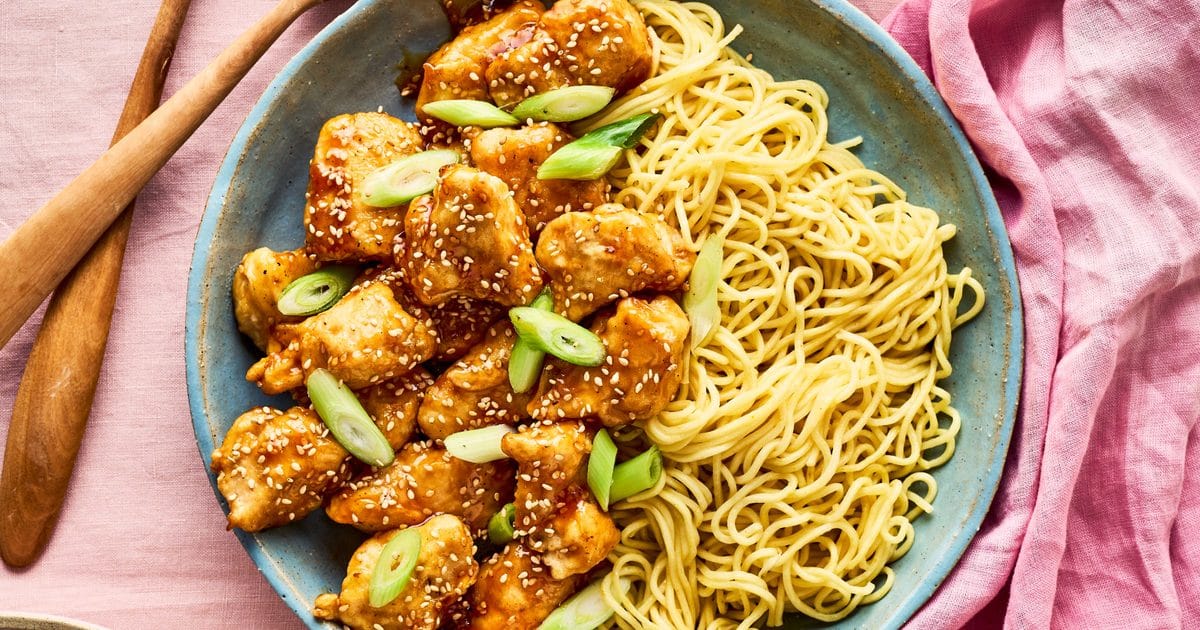 Crispy Sesame Lemon Chicken Recipe