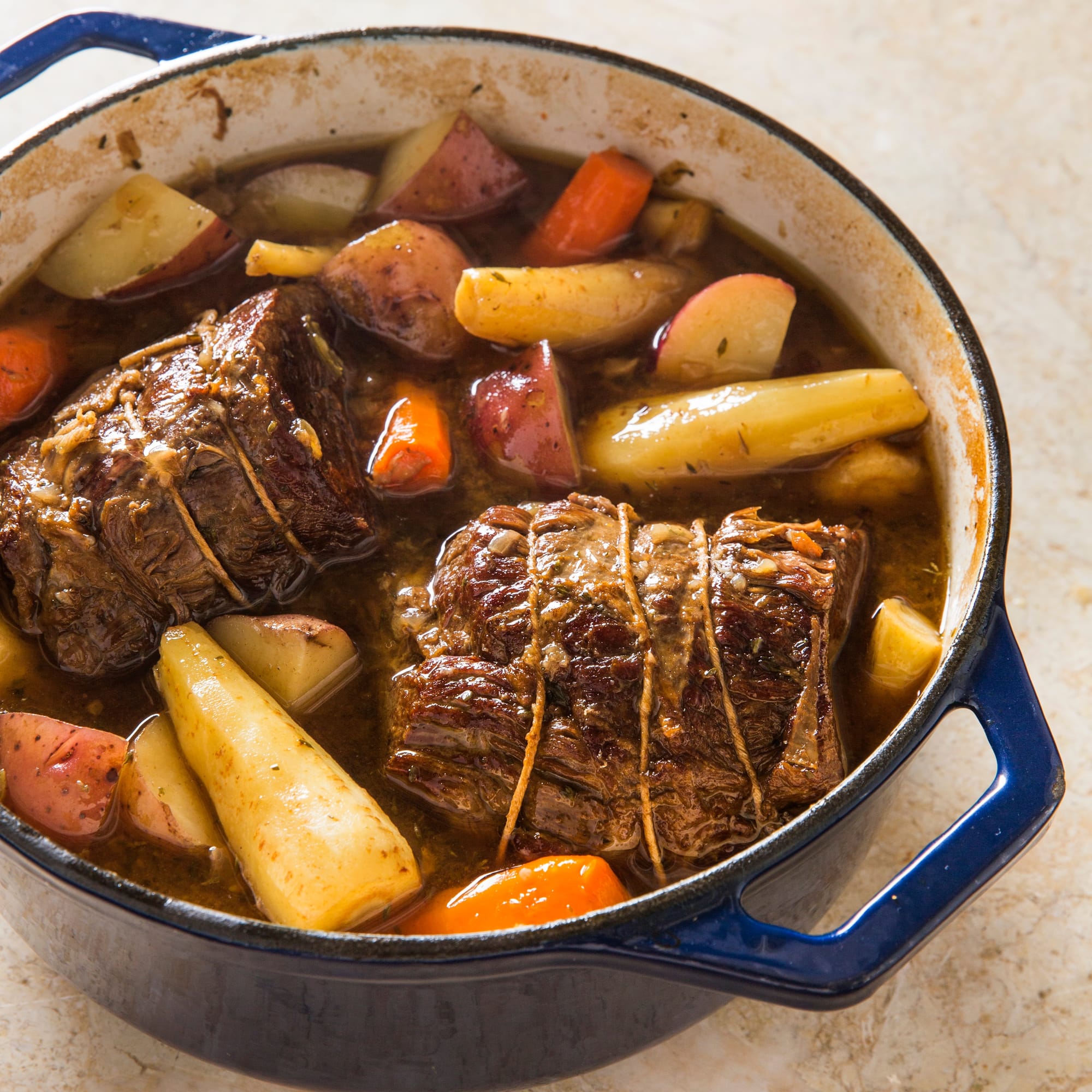 Pot Roast with Root Vegetables Recipe