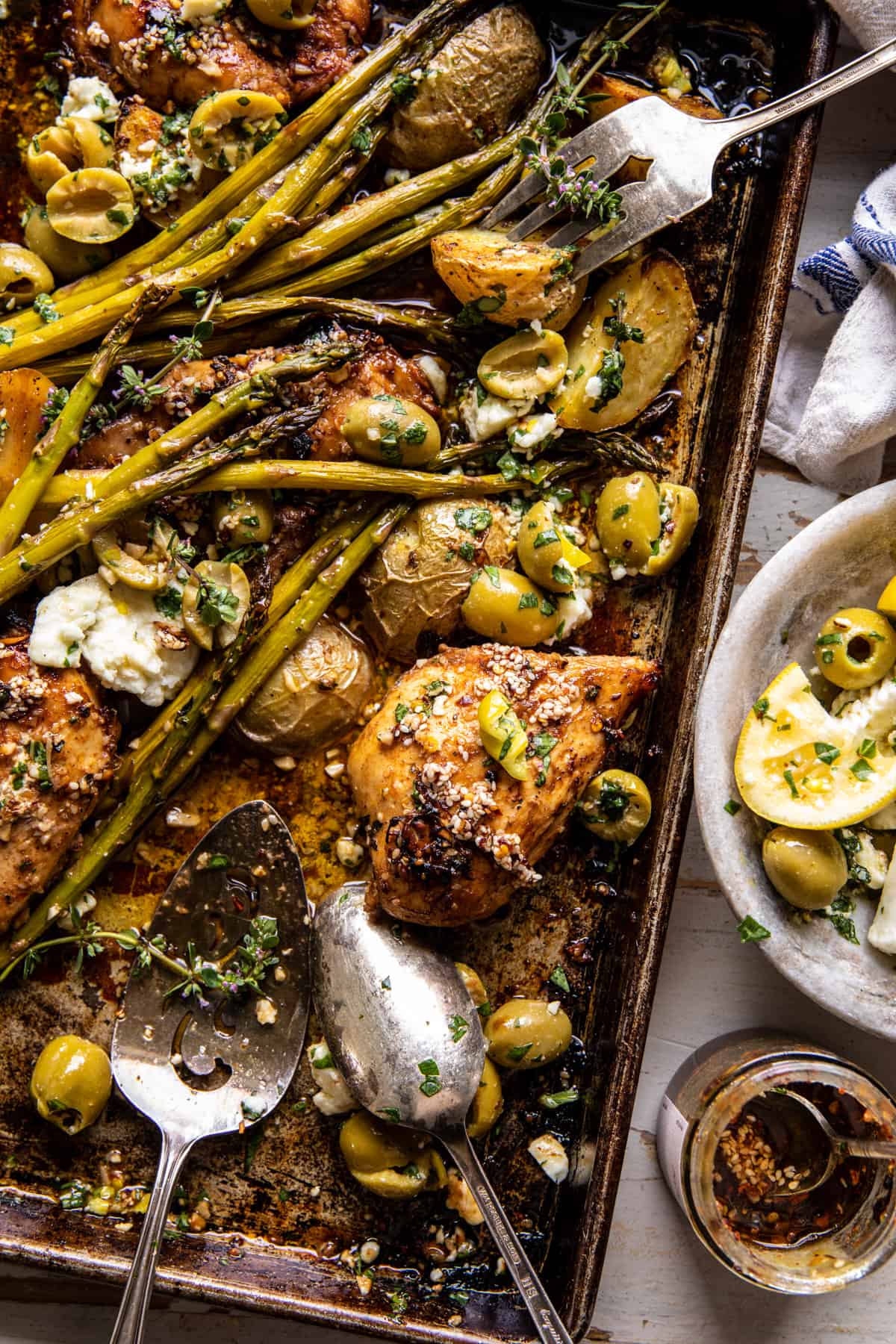 Sheet Pan Honey Garlic Chicken Recipe