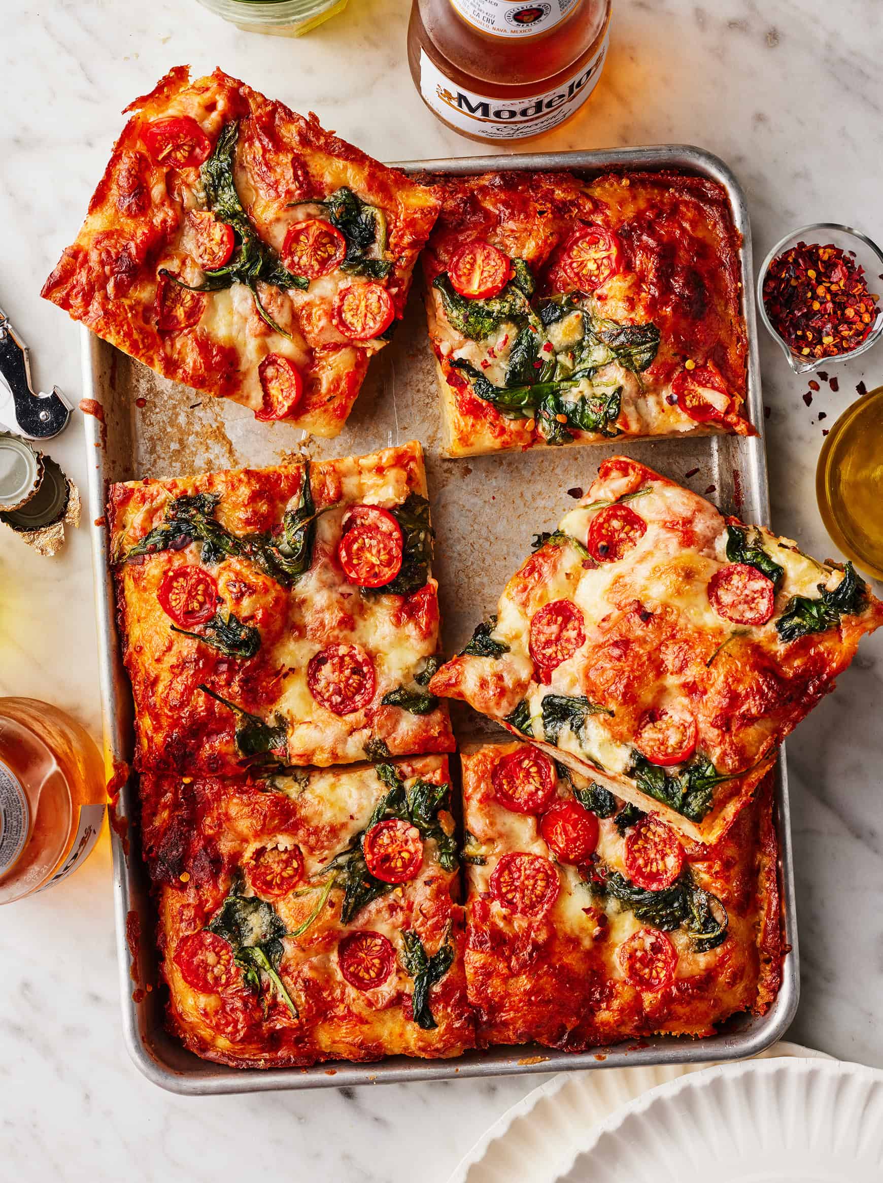 One-Pan Pizza Recipe