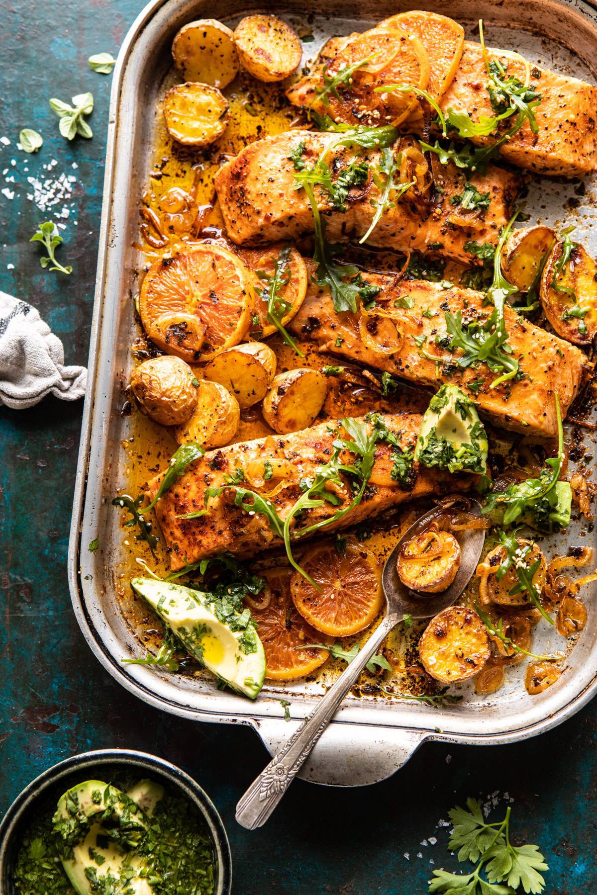 Sheet Pan Salmon with Citrus Recipe