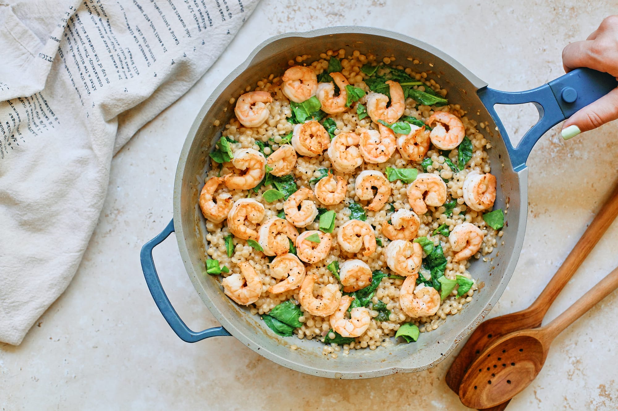 One-Pan Shrimp Scampi Recipe