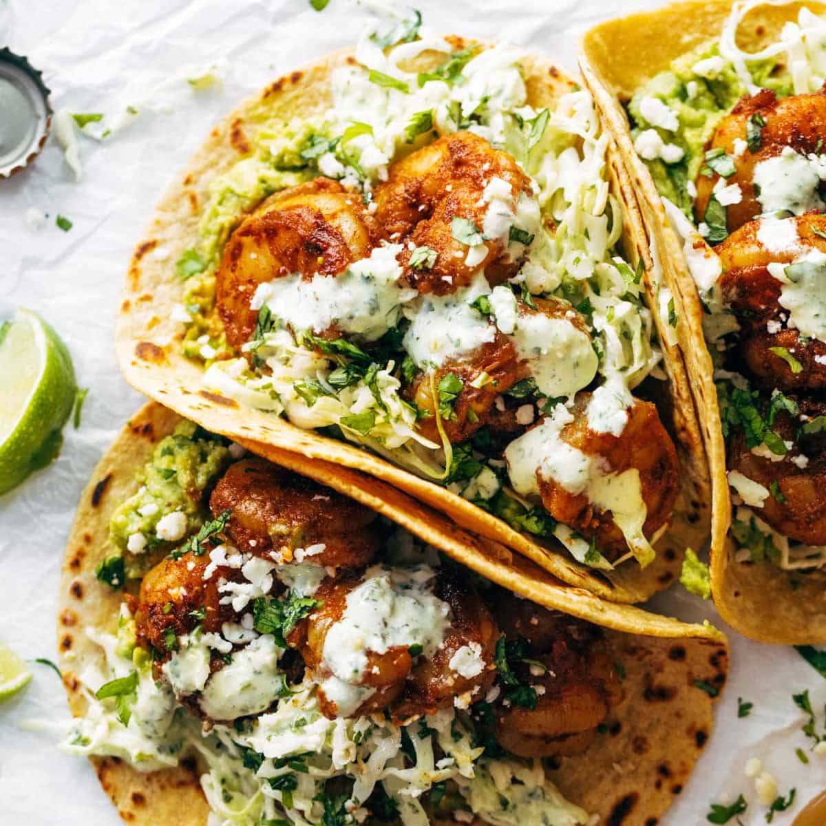Spicy Shrimp Tacos Recipe