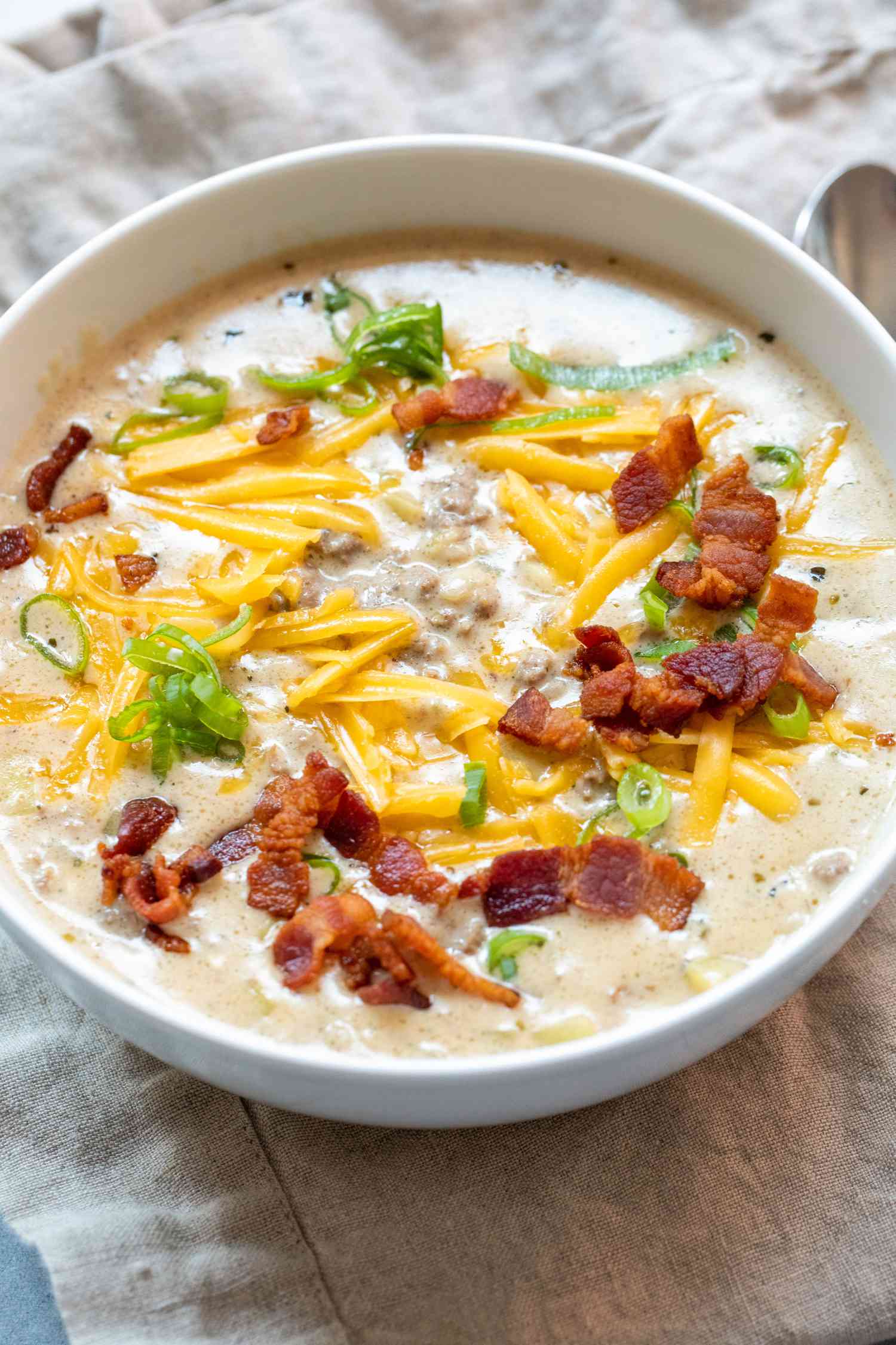 Cheeseburger Soup Recipe