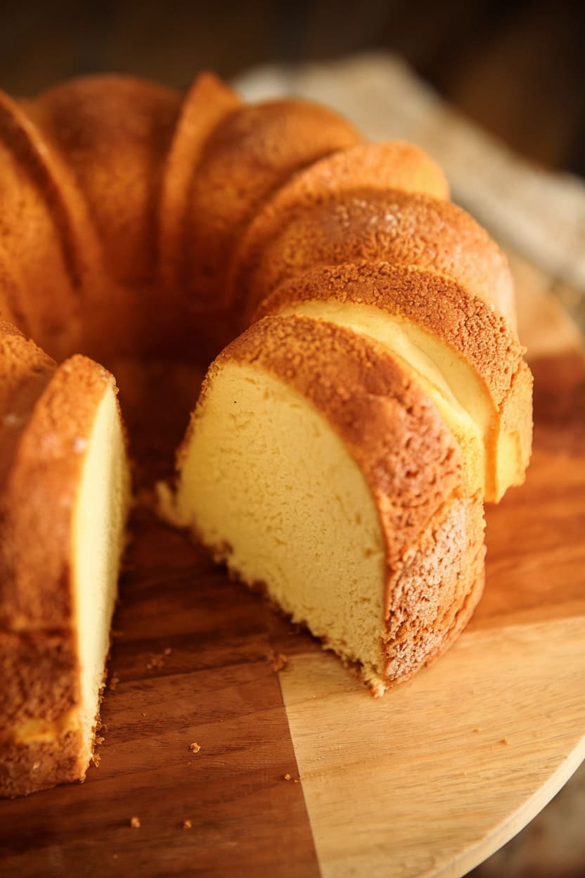 Old Fashioned Buttermilk Pound Cake