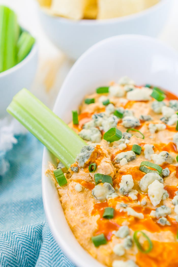 Skinny Buffalo Chicken Dip Recipe