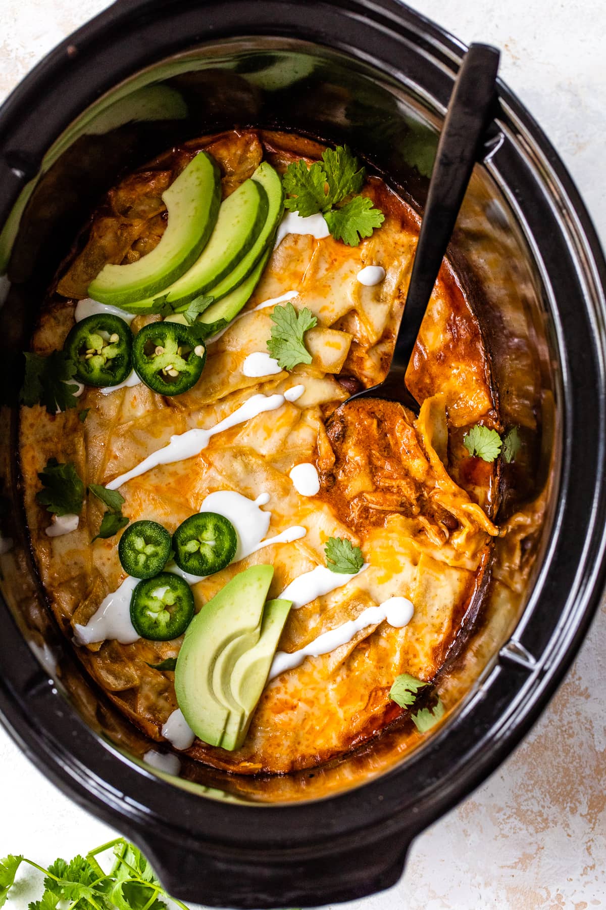 Slow Cooker Enchiladas Recipe
