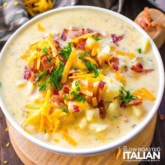 Slow Cooker Potato Soup Recipe