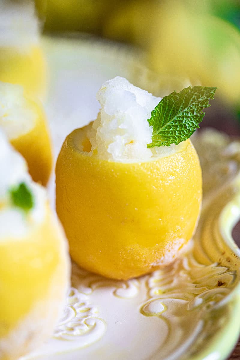 Lemon Sorbet