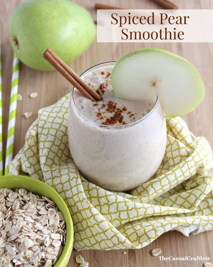 Spiced Pear Smoothie Recipe