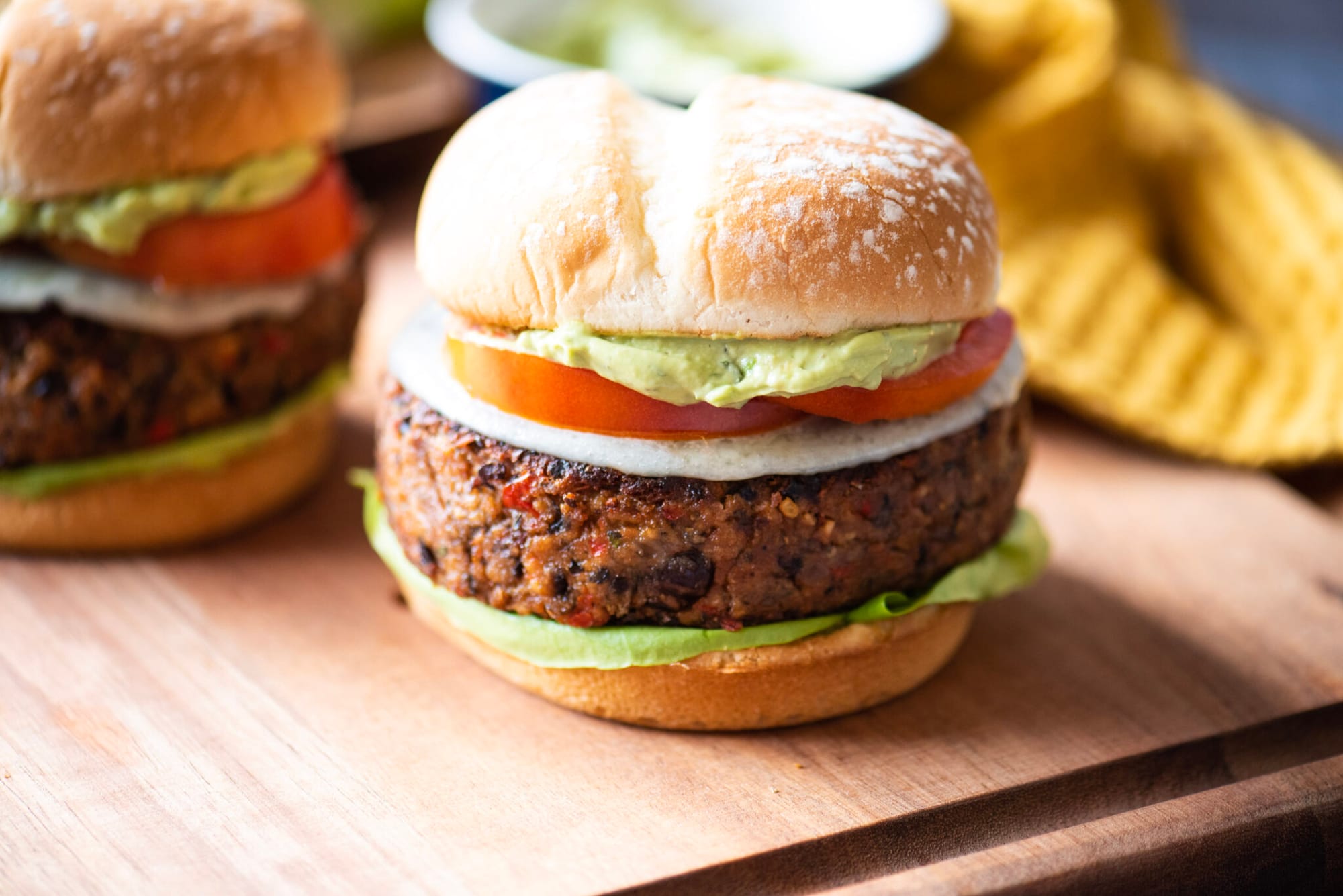 Spicy Black Bean Burgers Recipe