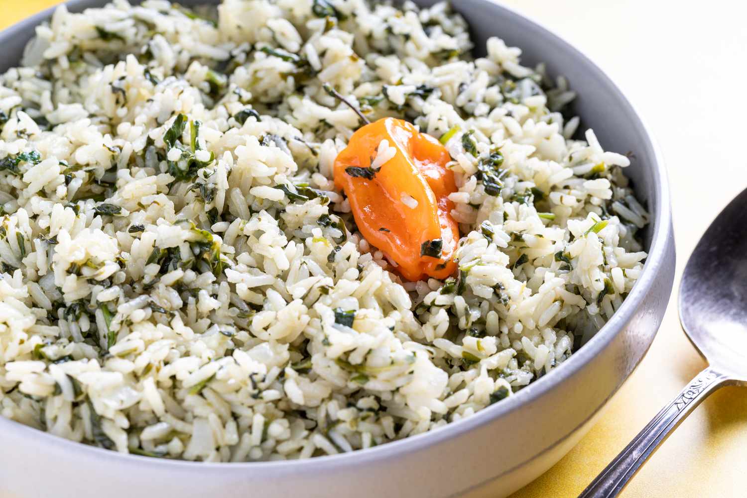 Spinach Rice Recipe
