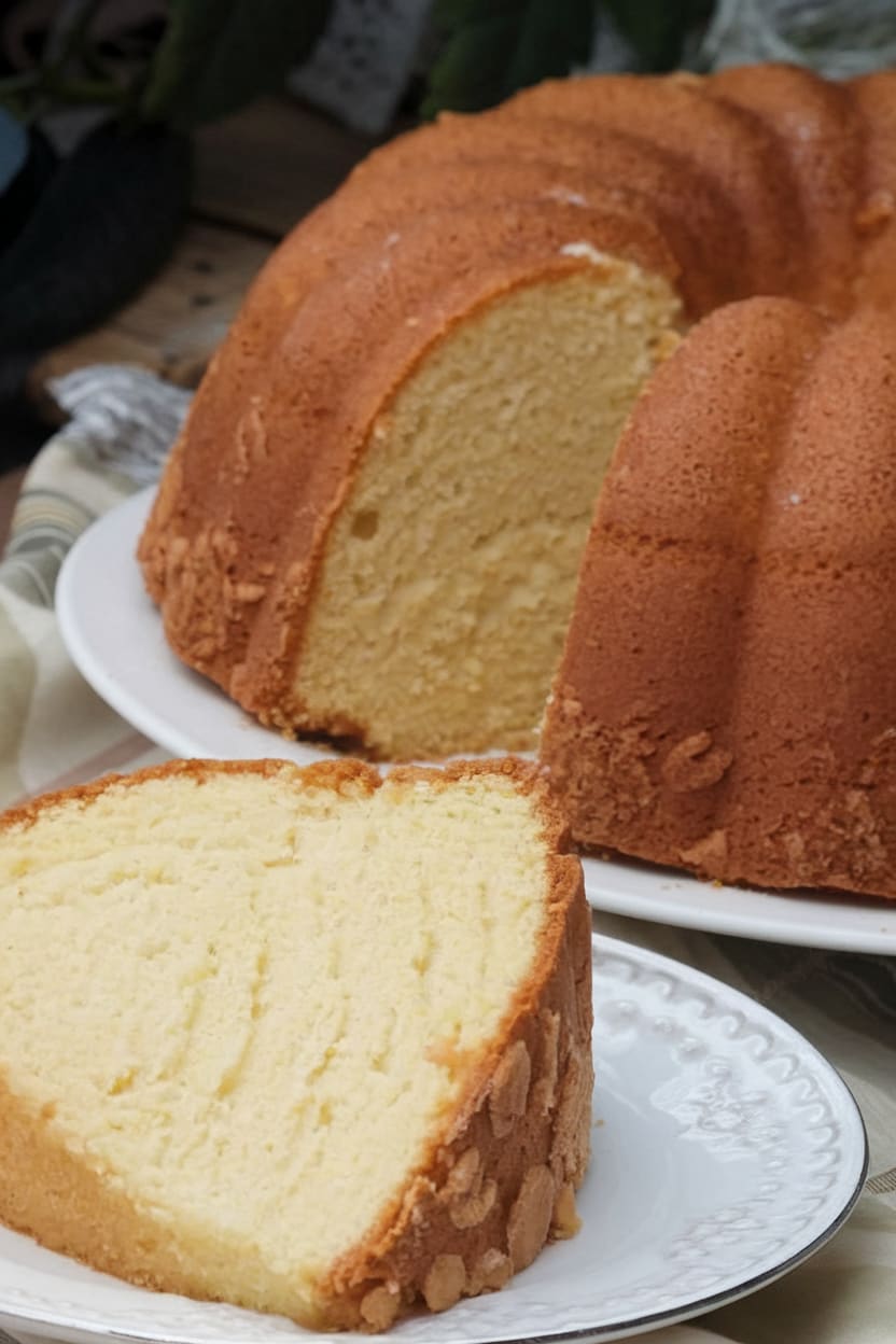 Old Fashioned Buttermilk Pound Cake