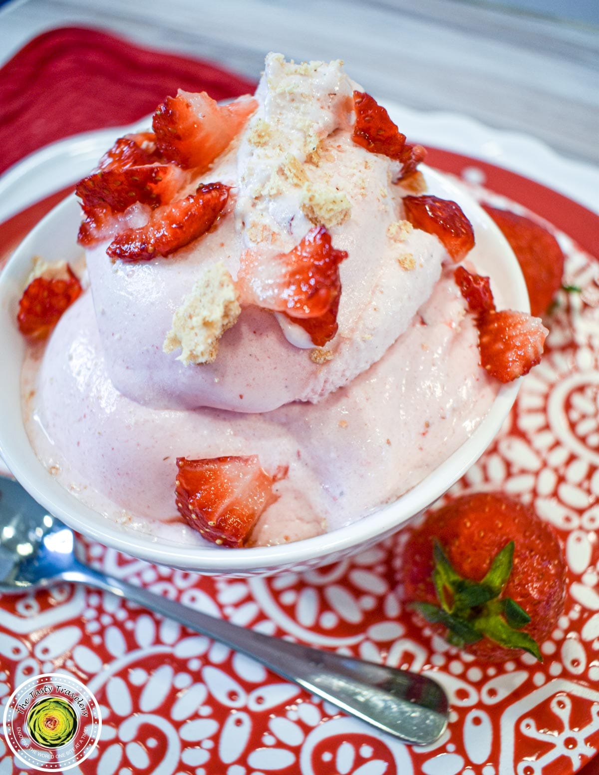 Strawberry Cheesecake Ninja Creami Swirl