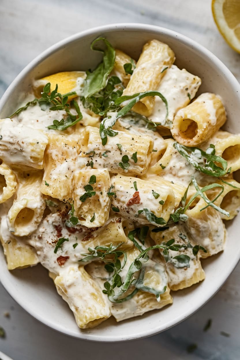 Lemon Ricotta Pasta