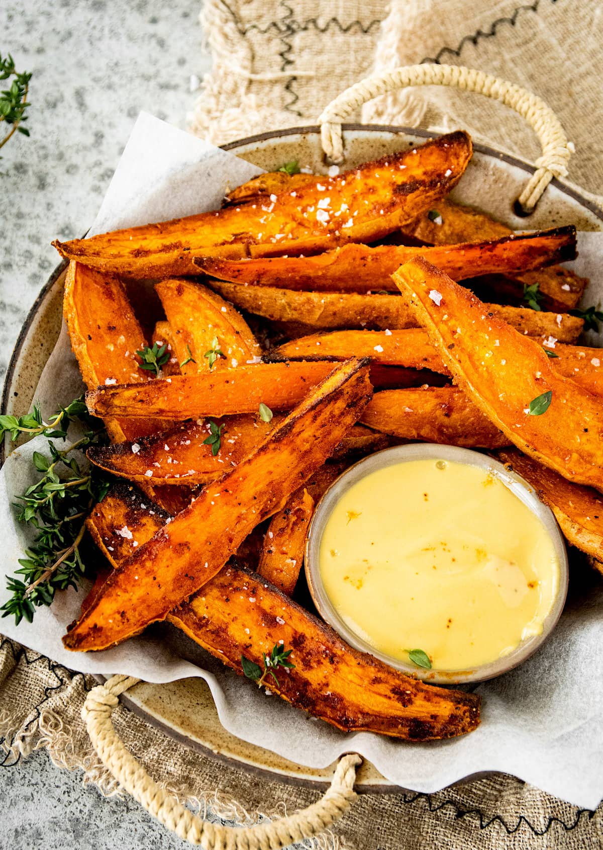Roasted Sweet Potato Wedges Recipe