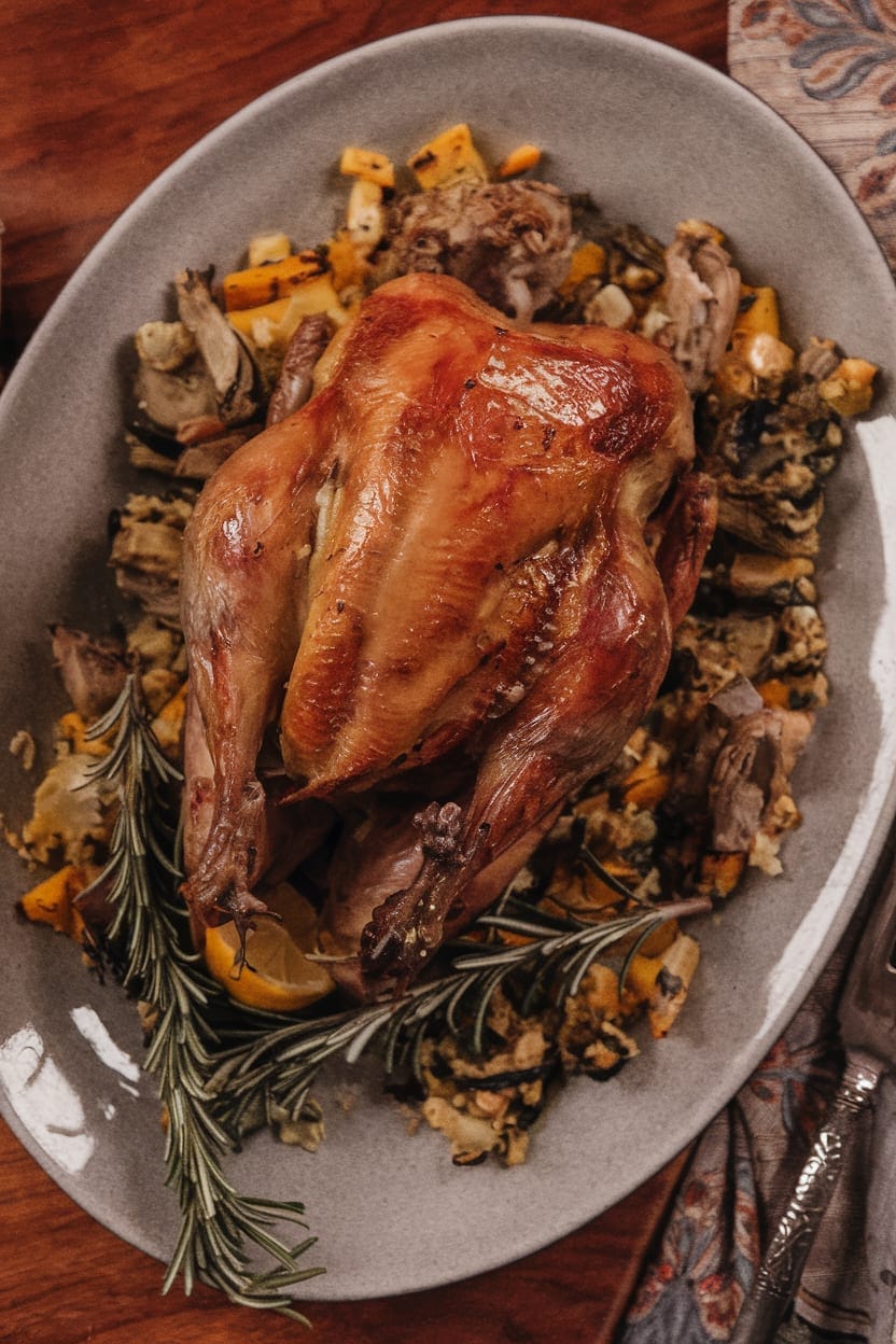 Whole Roasted Pheasant