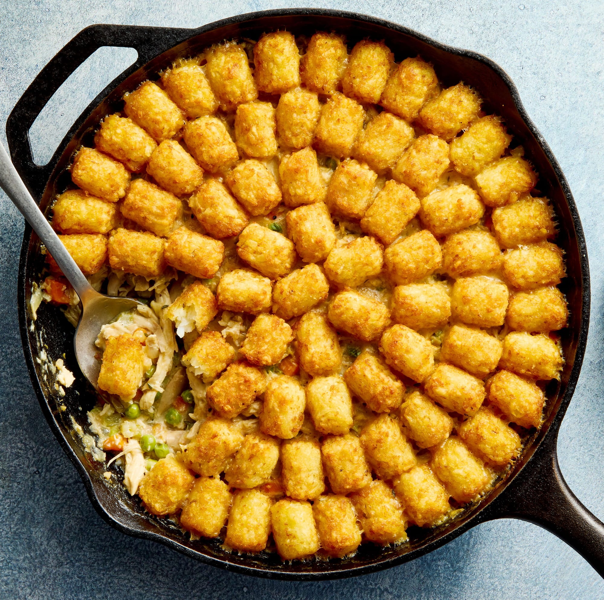 Tater Tot Chicken Pot Pie Recipe