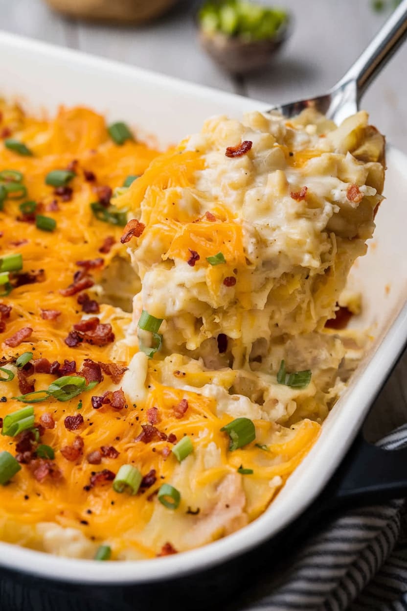 Twice-Baked Potato Casserole