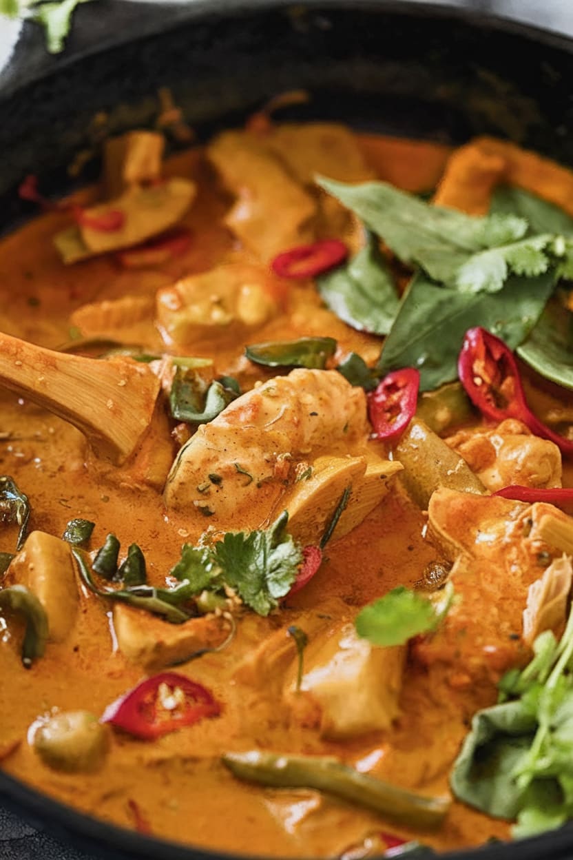 Thai Red Curry with Chicken