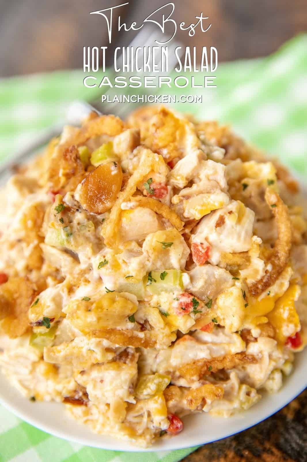 Hot Chicken Salad Recipe