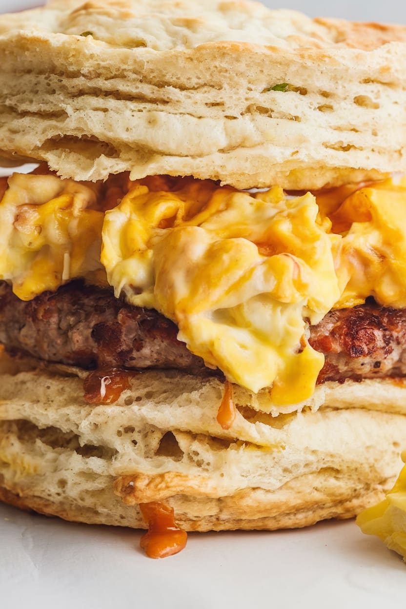 Make Ahead Breakfast Biscuit Sandwiches