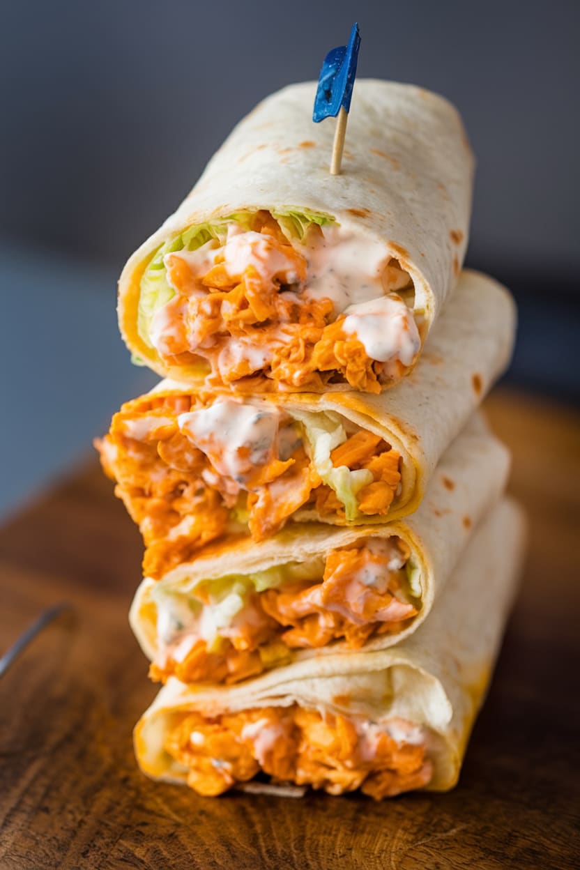 Buffalo Chicken Wraps