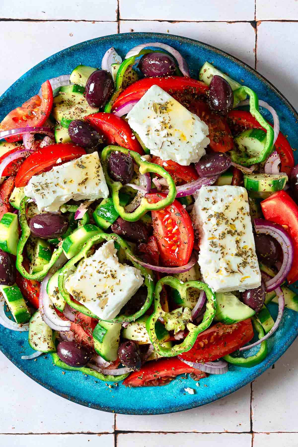 Greek Horiatiki Salad Recipe