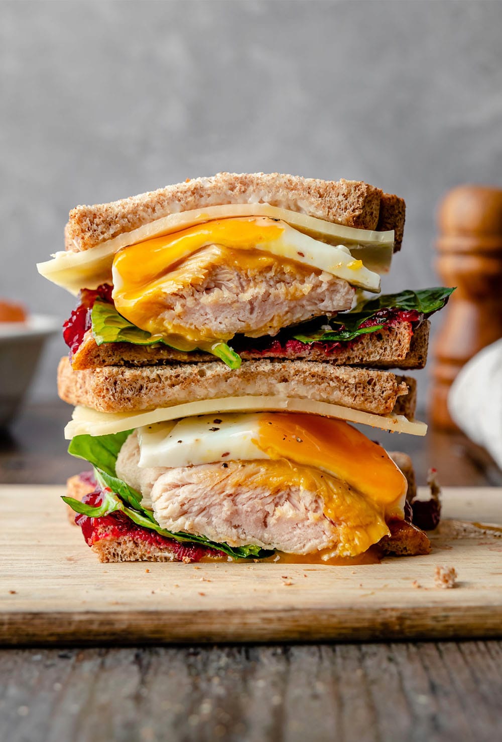 Egg and Turkey Breakfast Sandwich Recipe