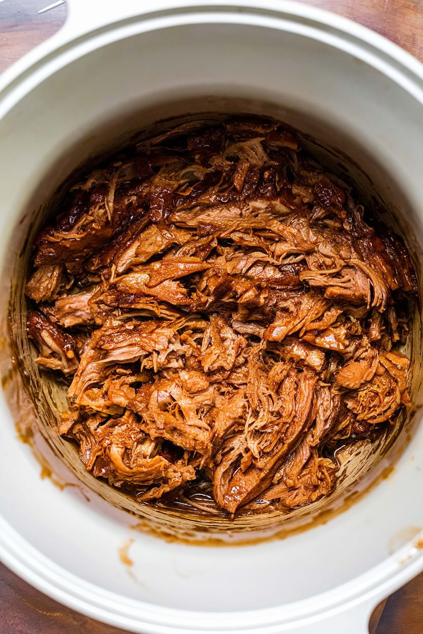 Slow Cooker Texas Pulled Pork