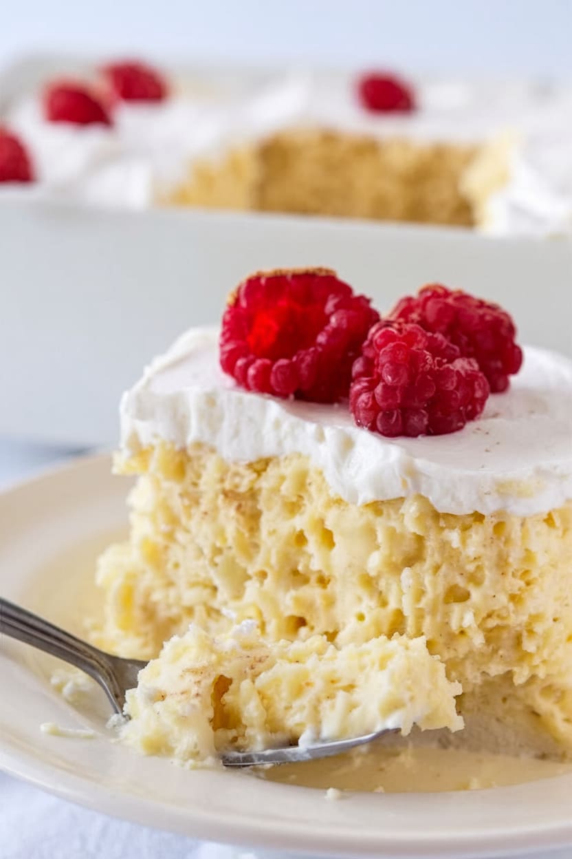Tres Leches Cake with Cake Mix