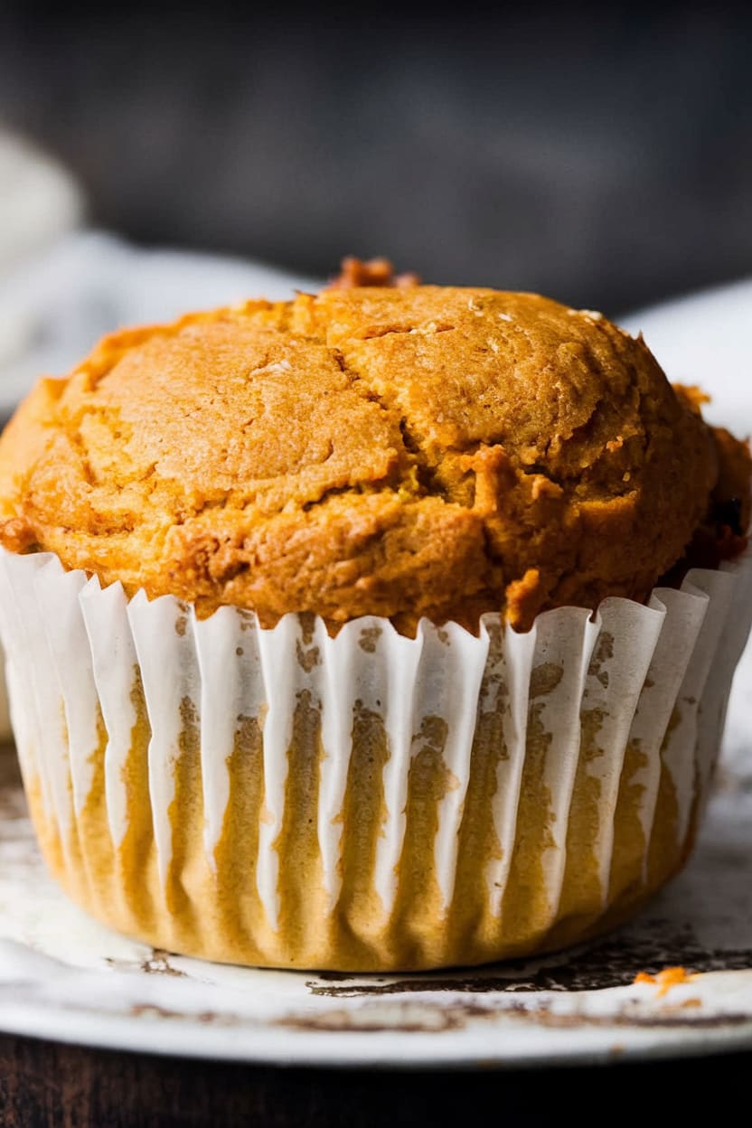2-Ingredient Pumpkin Muffins