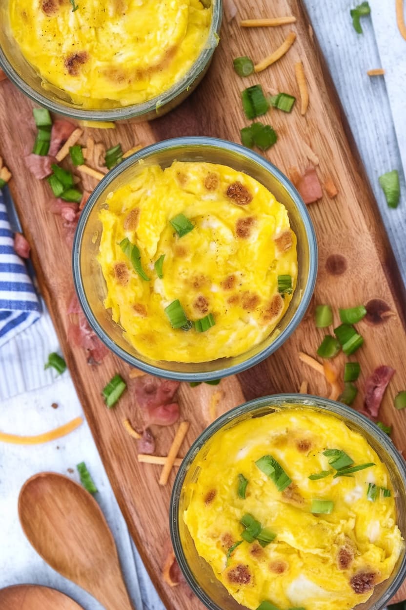 Microwave Egg Scramble Cups