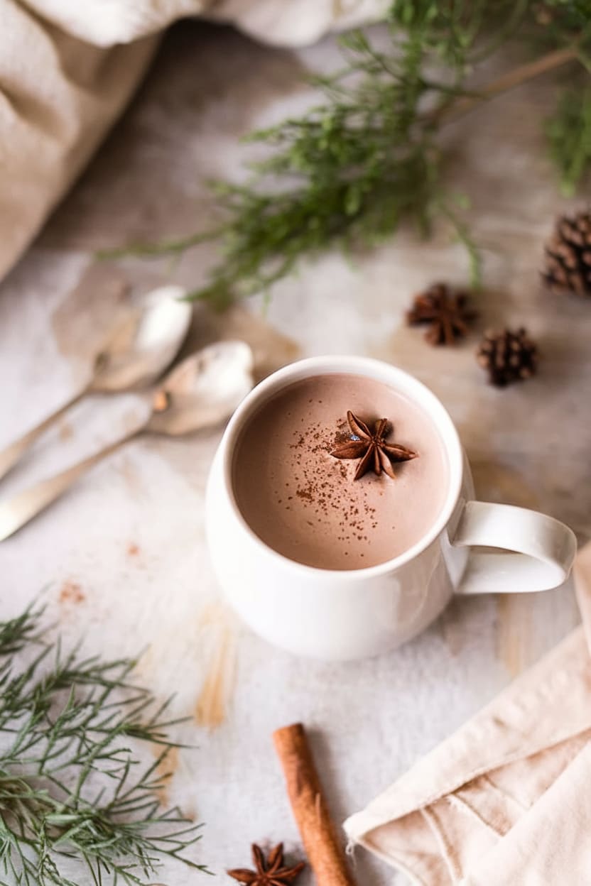 Chai-Spiced Hot Chocolate