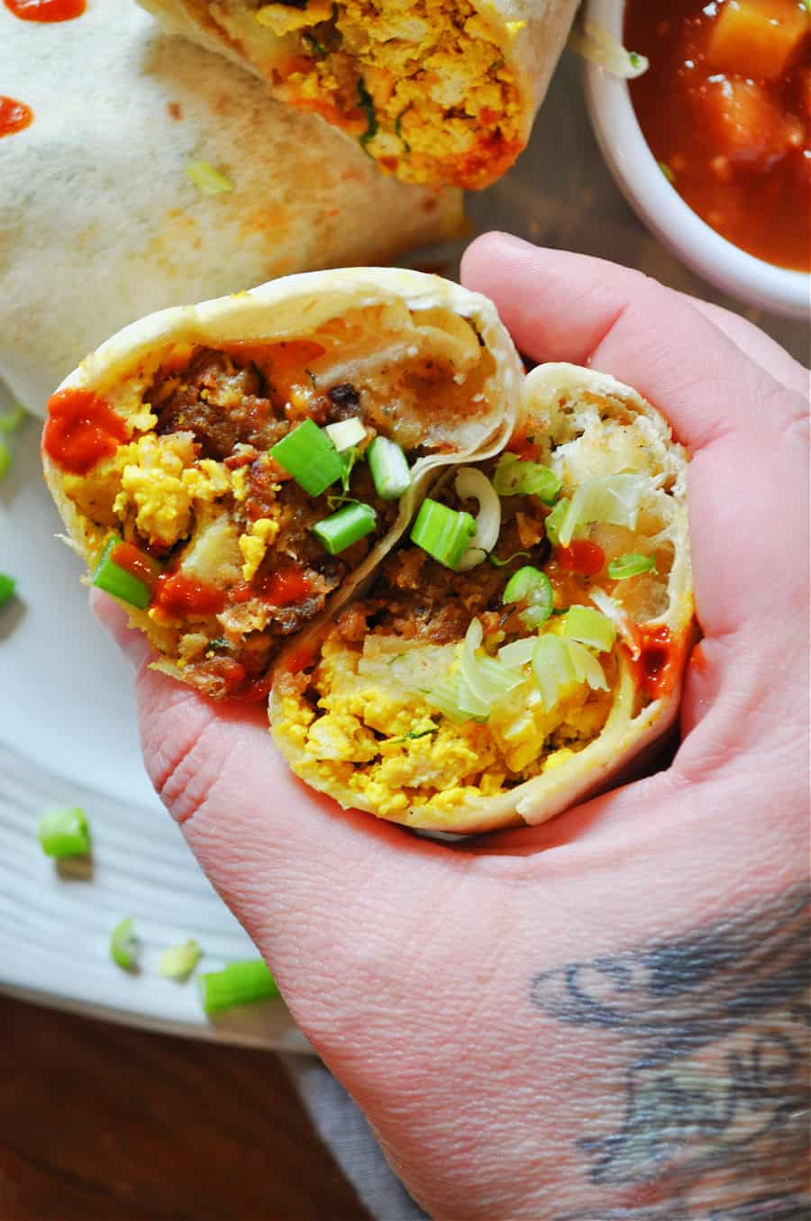 Spicy Breakfast Burrito Recipe