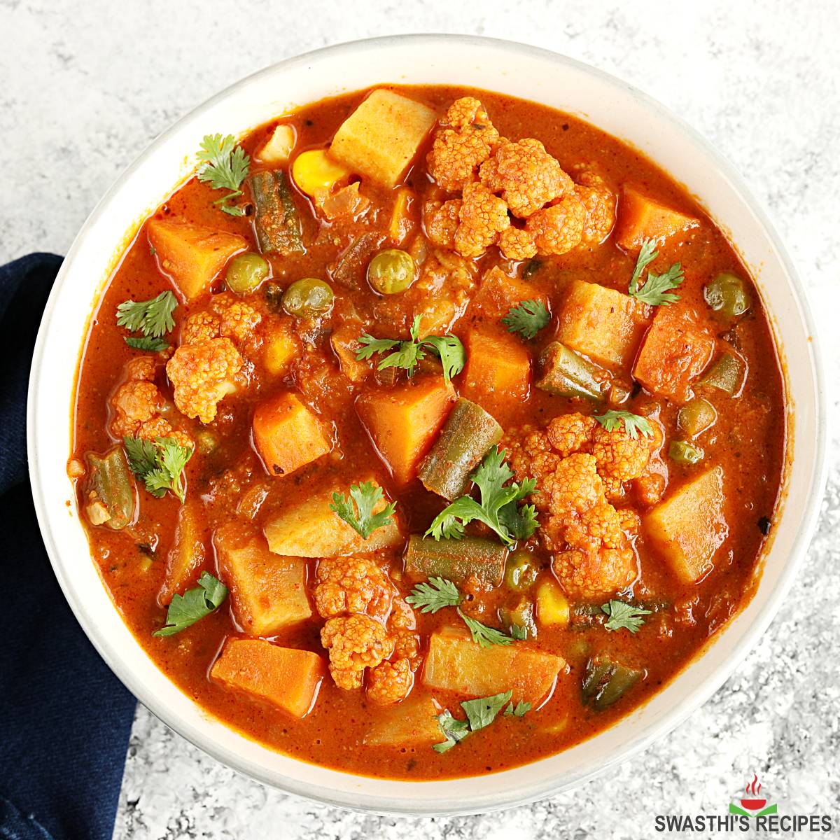 Mixed Vegetable Curry Recipe