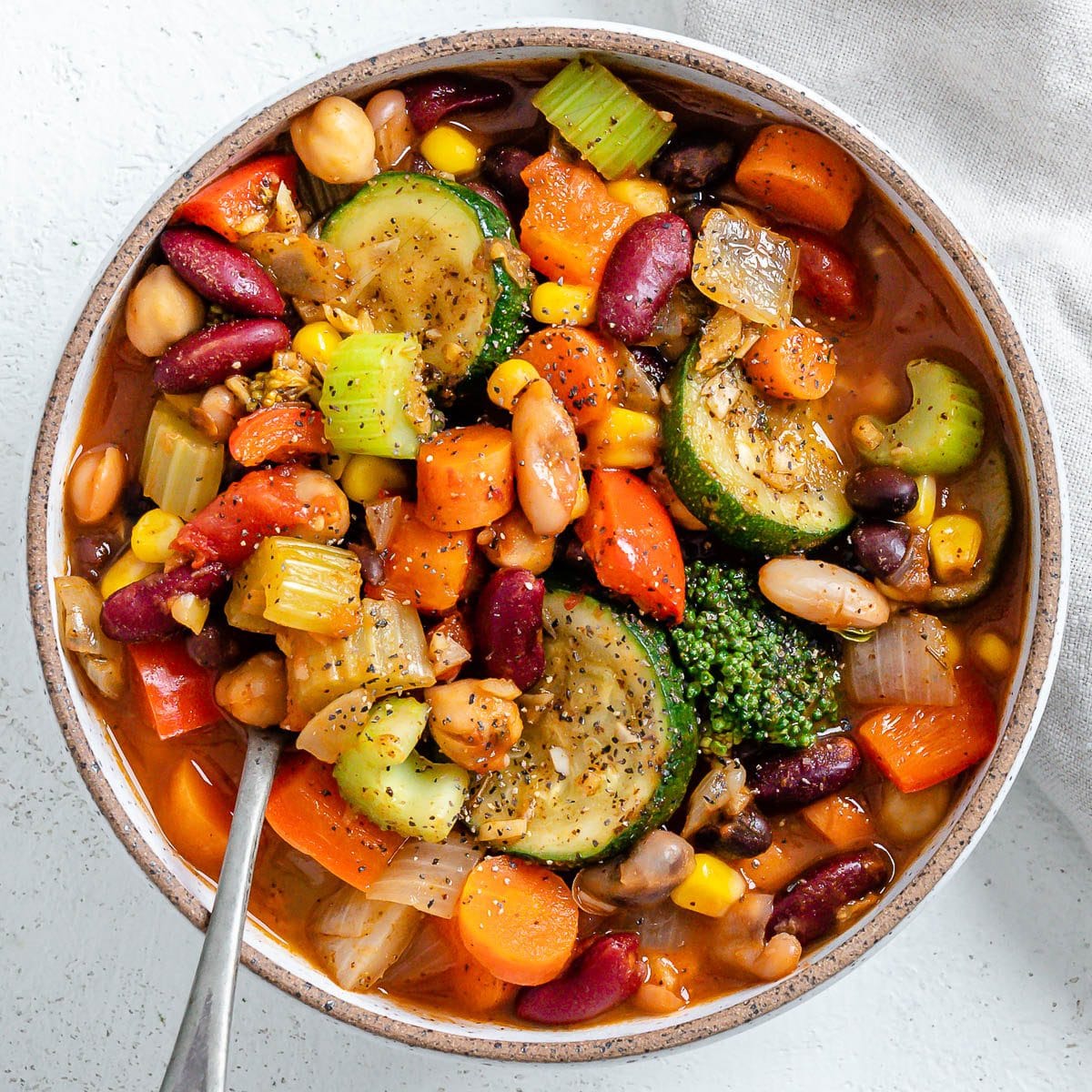 Bean and Vegetable Stew Recipe