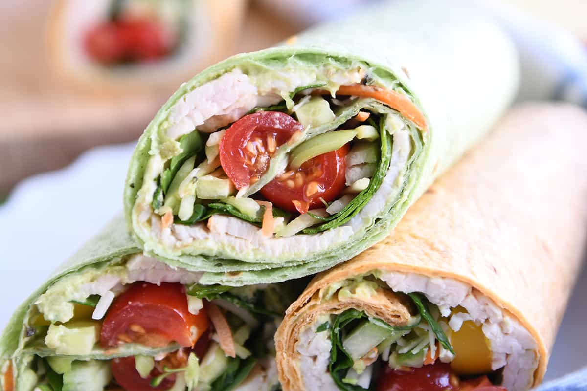 Turkey and Avocado Roll-Ups Recipe