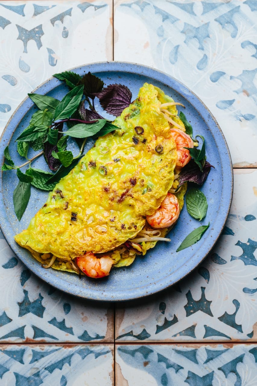 Vietnamese Crepes (Banh Xeo) Shortcut Recipe