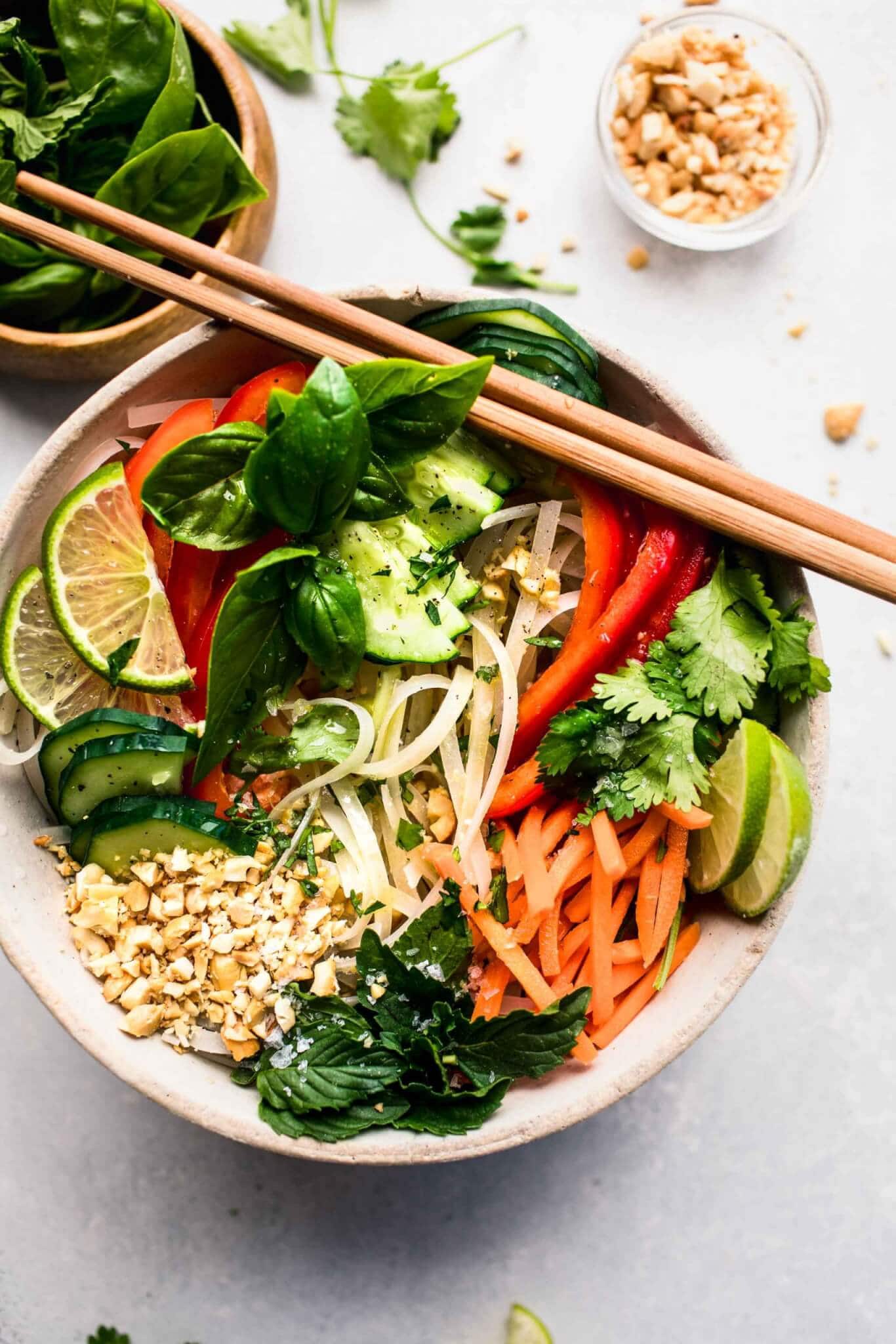 Vermicelli Noodle Salad (Bun) Recipe