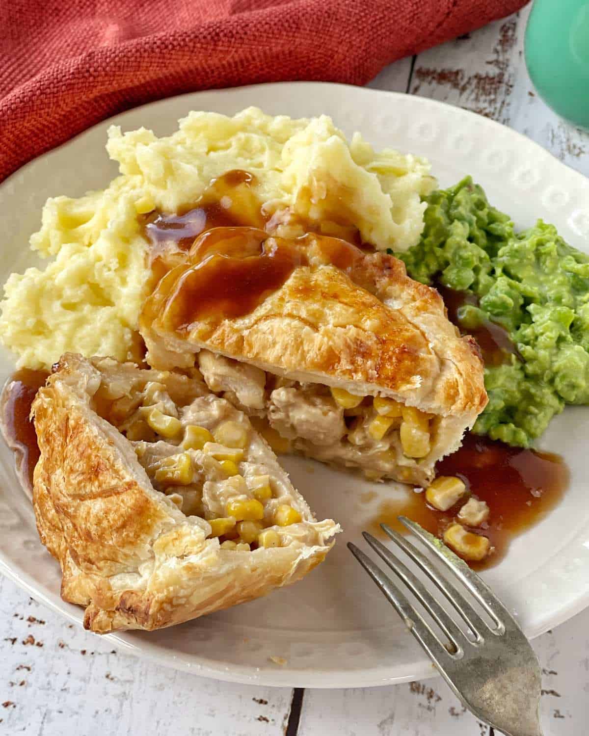 Chicken & Sweetcorn Pies Recipe
