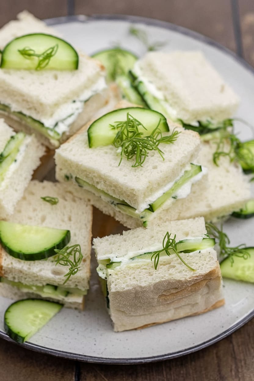 Cucumber Tea Sandwiches