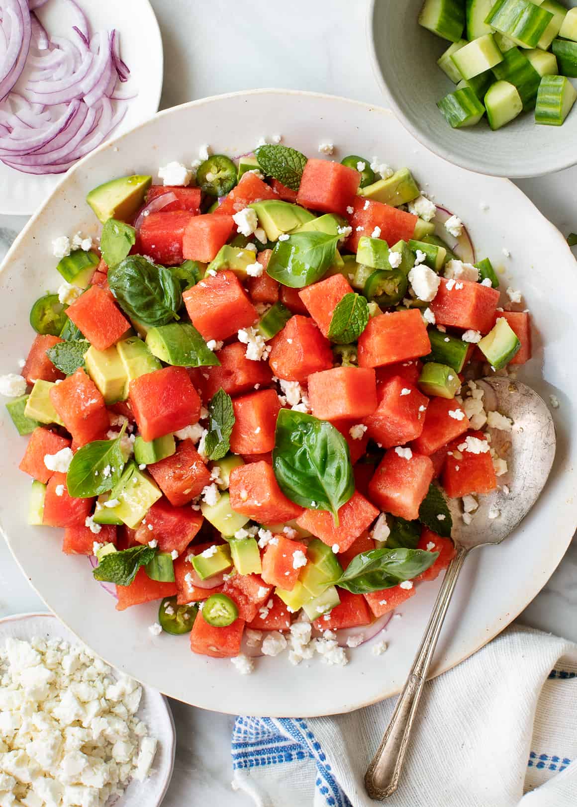 Watermelon Feta Salad Recipe
