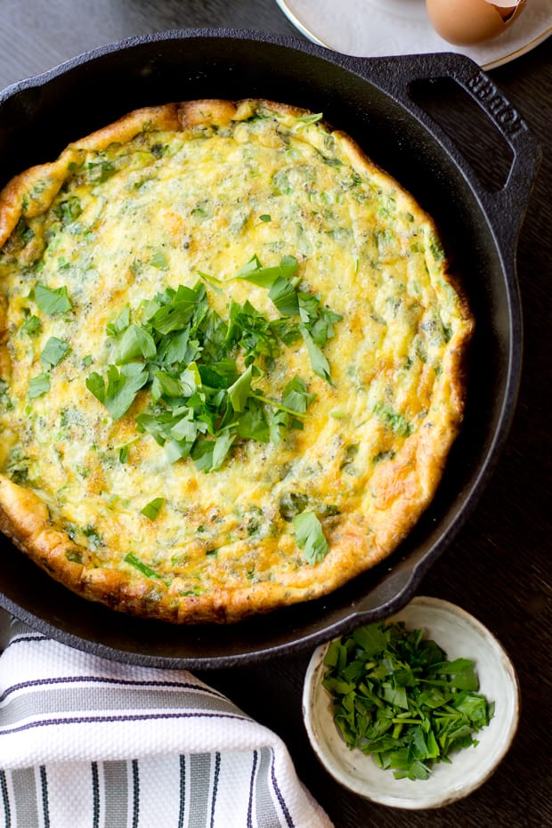 Fresh Herb Frittata Recipe