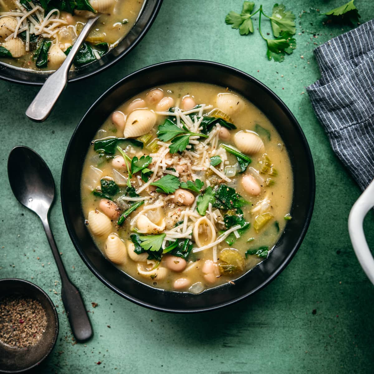 Spinach and White Bean Soup Recipe
