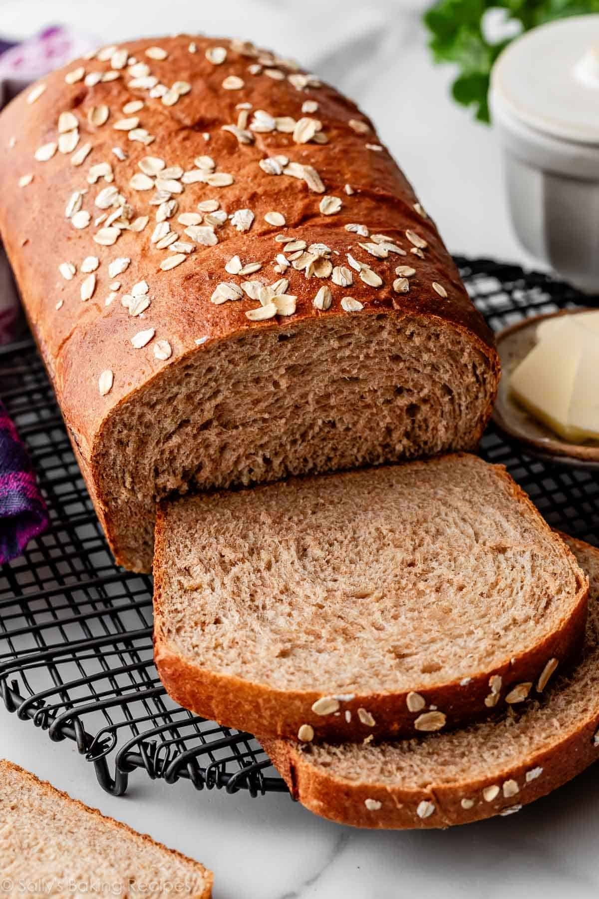 Whole Wheat Sandwich Bread Recipe