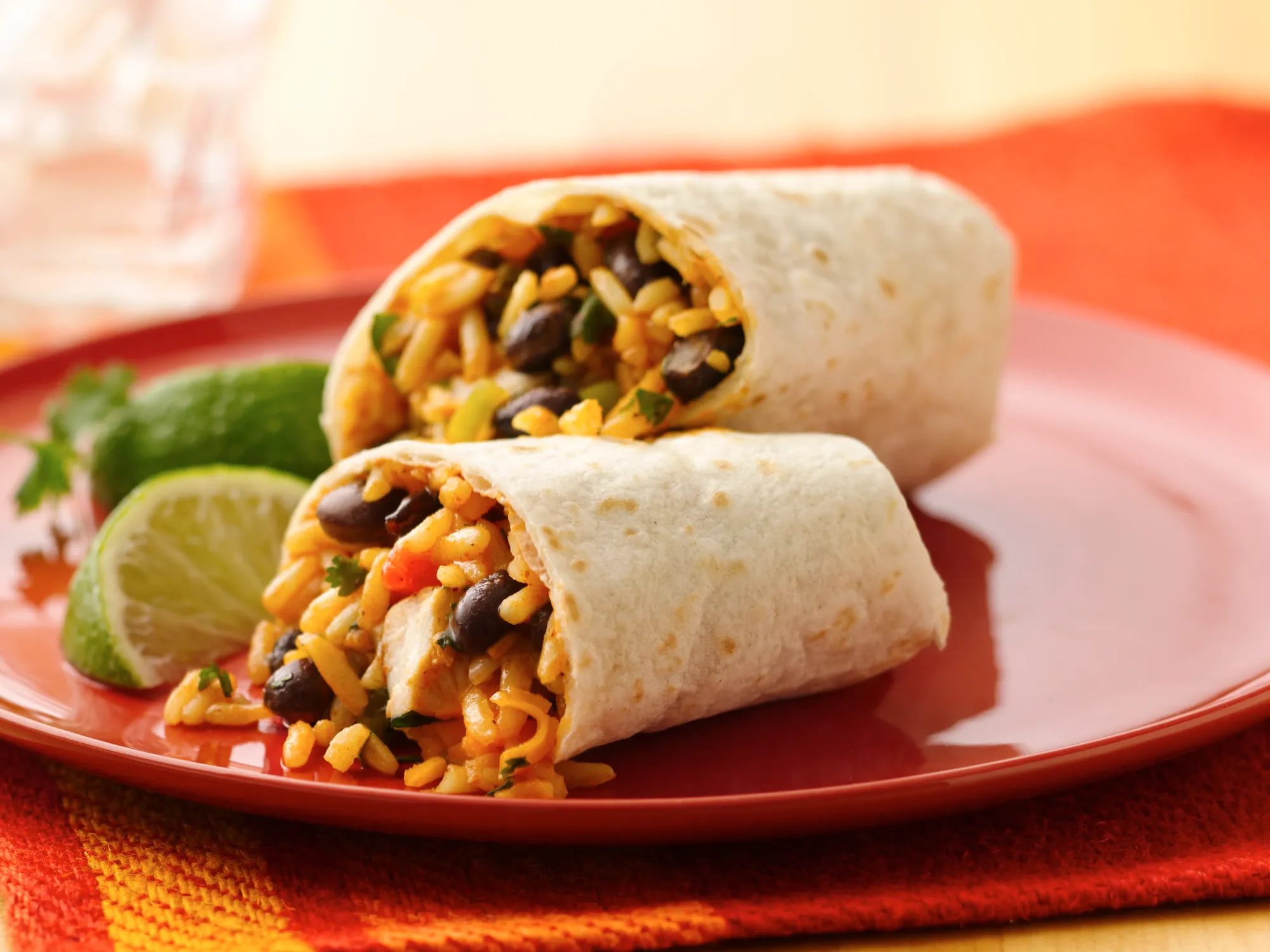 Chicken and Black Bean Burrito Recipe