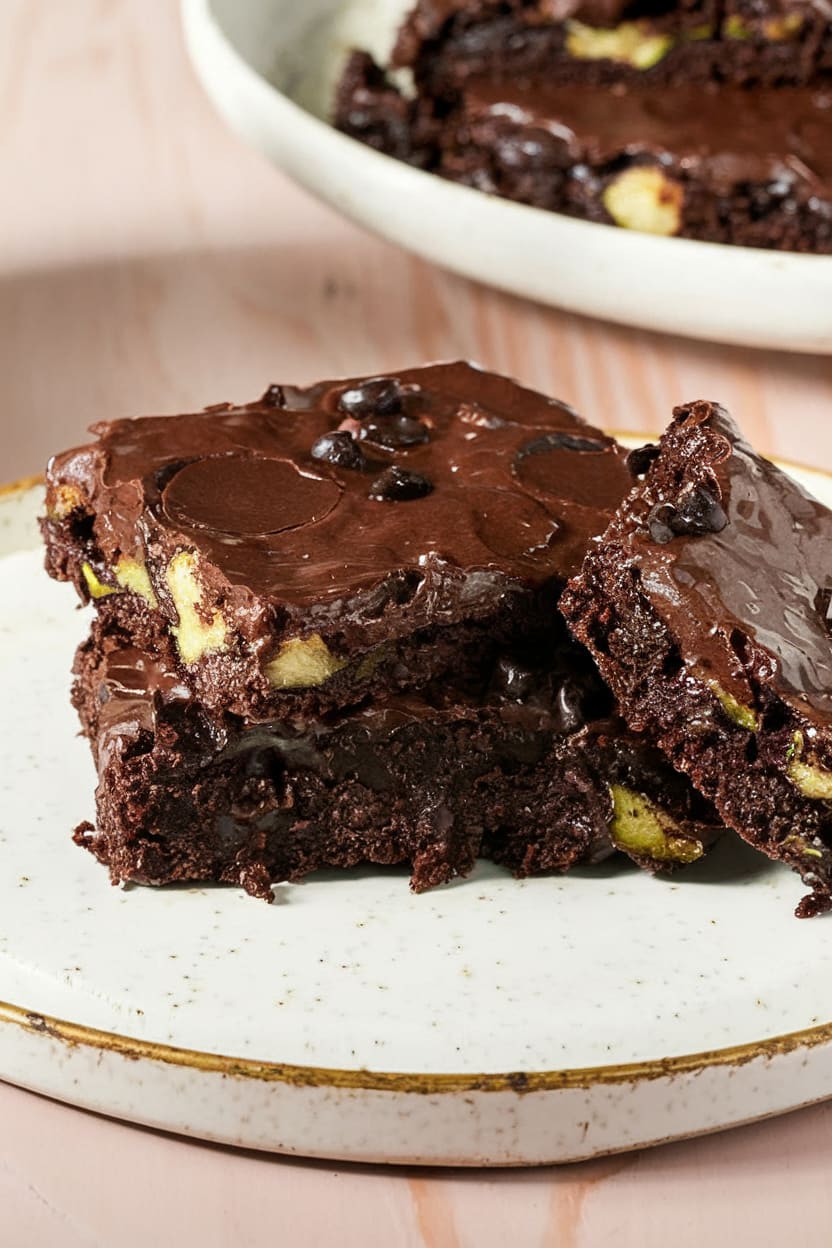 Chocolate Zucchini Brownies