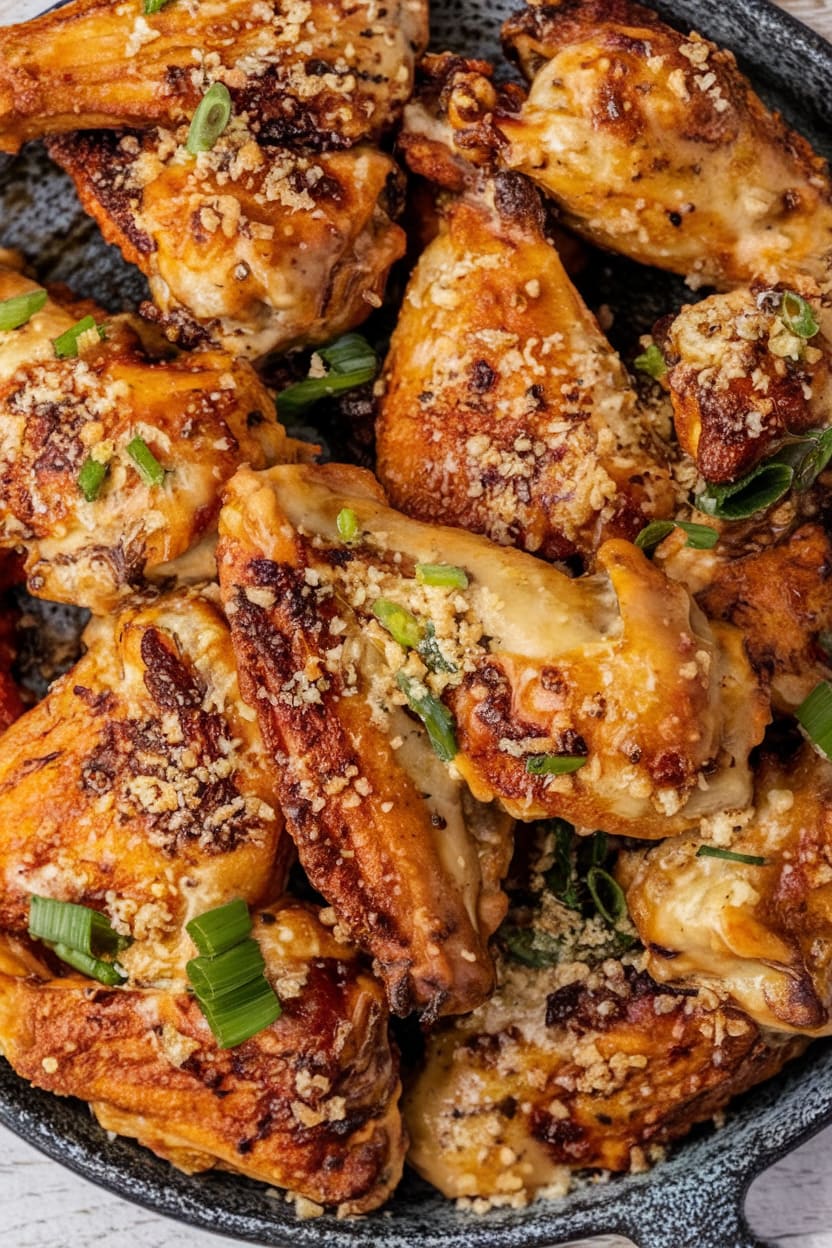 Garlic Parmesan Wings
