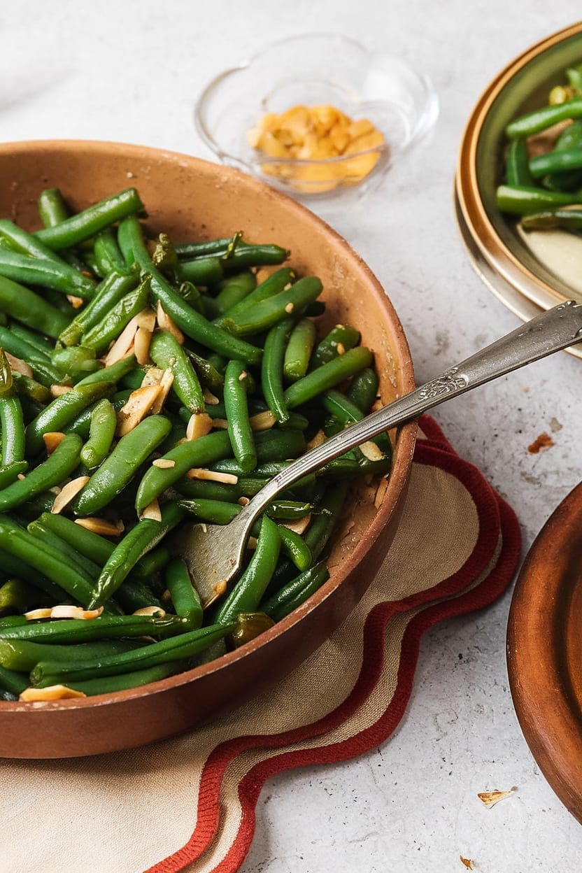 Green Beans Amandine